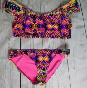 CORAL TROPICAL SWIM SET WOMAN